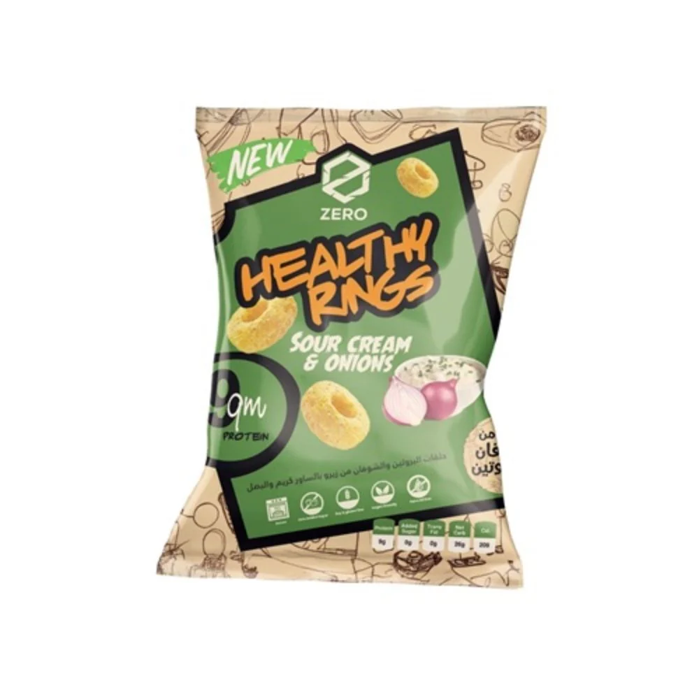 ZERO Healthy Rings Sour Cream & Onion 50 gm