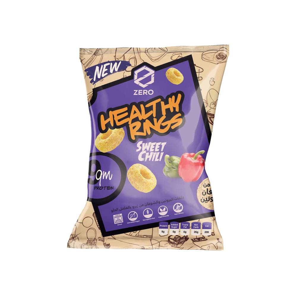 ZERO Healthy Rings Sweet Chili 50 gm