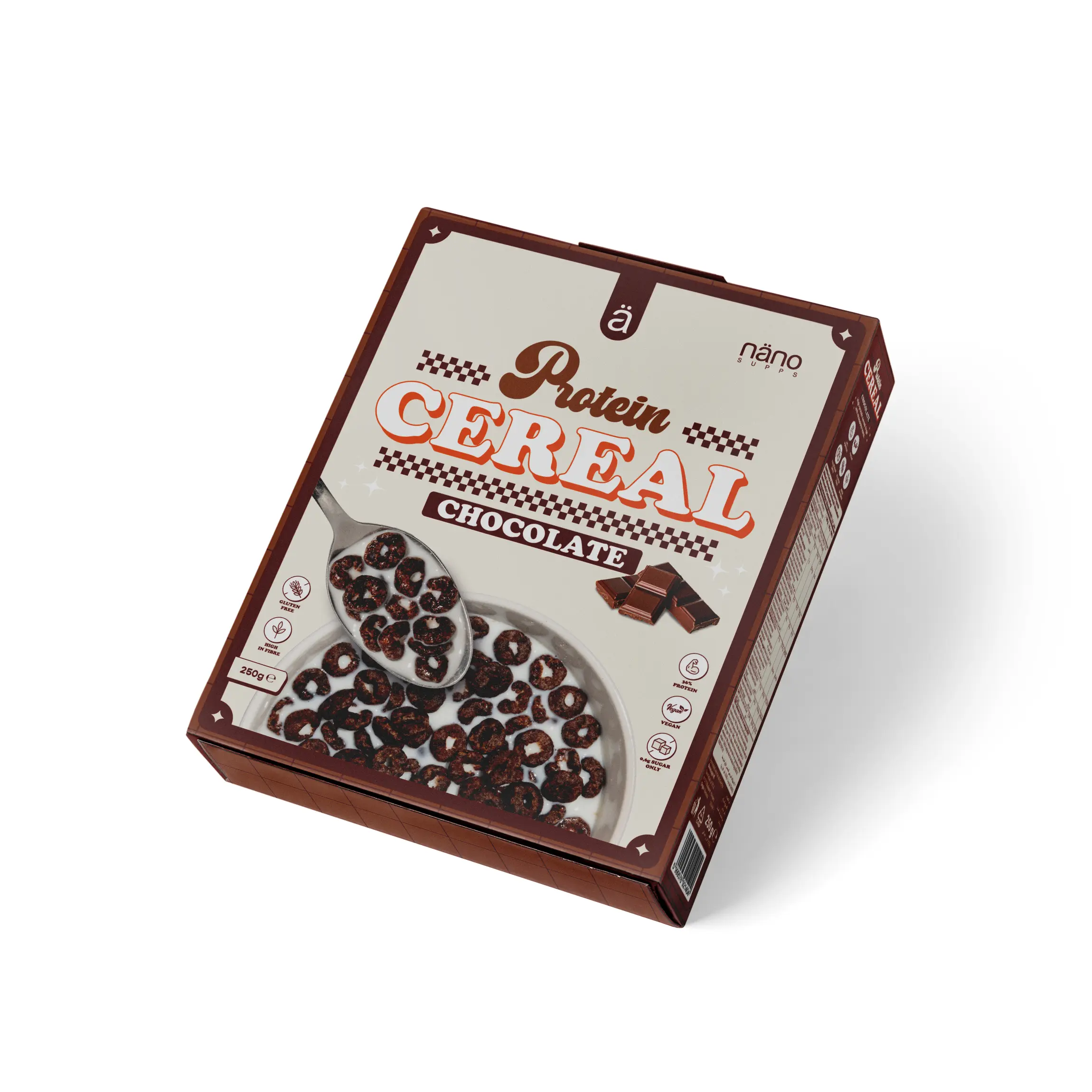 Nanosupps PROTEIN CEREAL  Choco Rings 250g