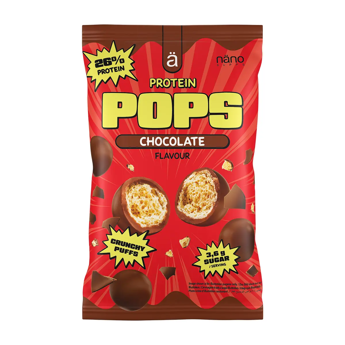 Nano Supps Protein Pops Chocolate