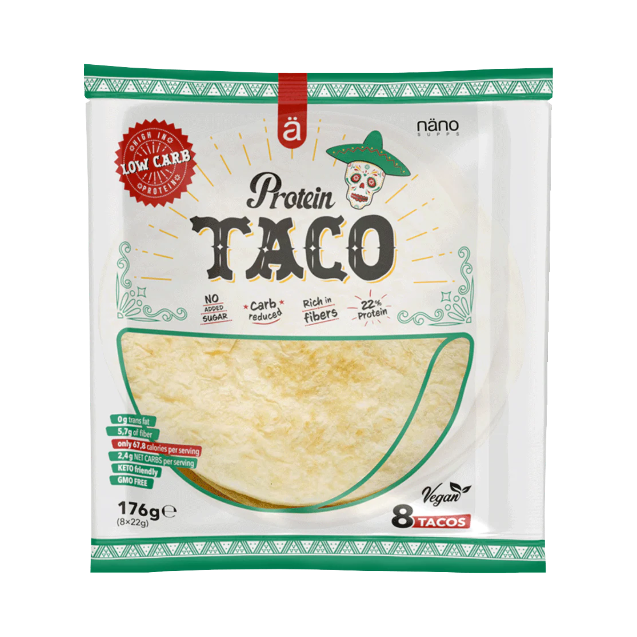 Nanosupps Protein Taco 176G