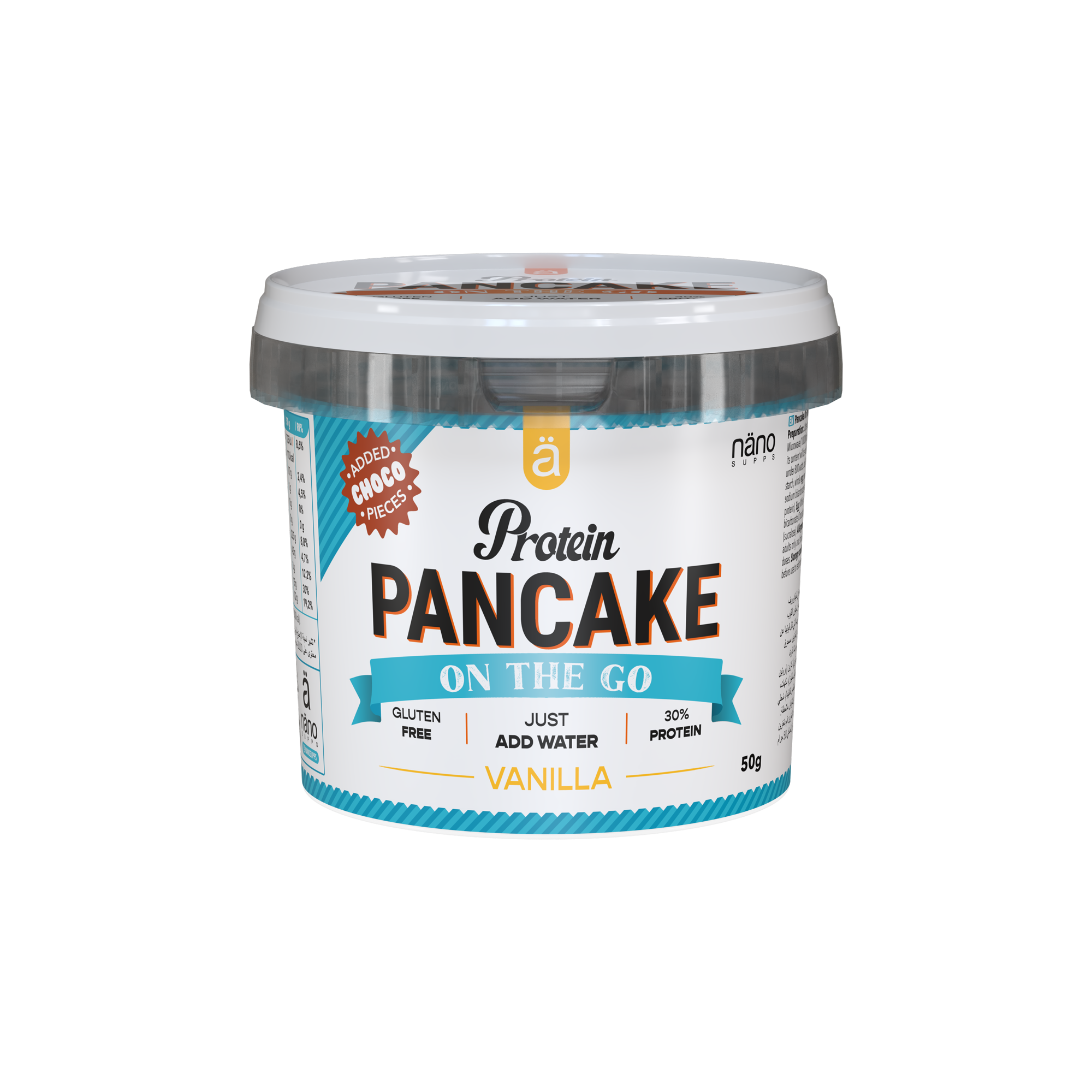 Nanosupps Protein Pancake On The Go Vanilla 50G