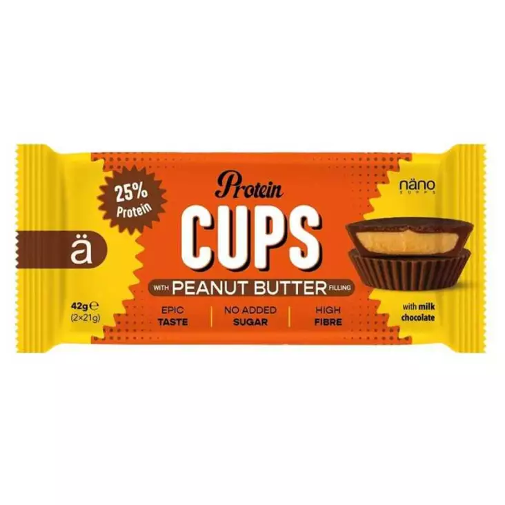 Nano Supps Protein Cups Peanut Butter Filling