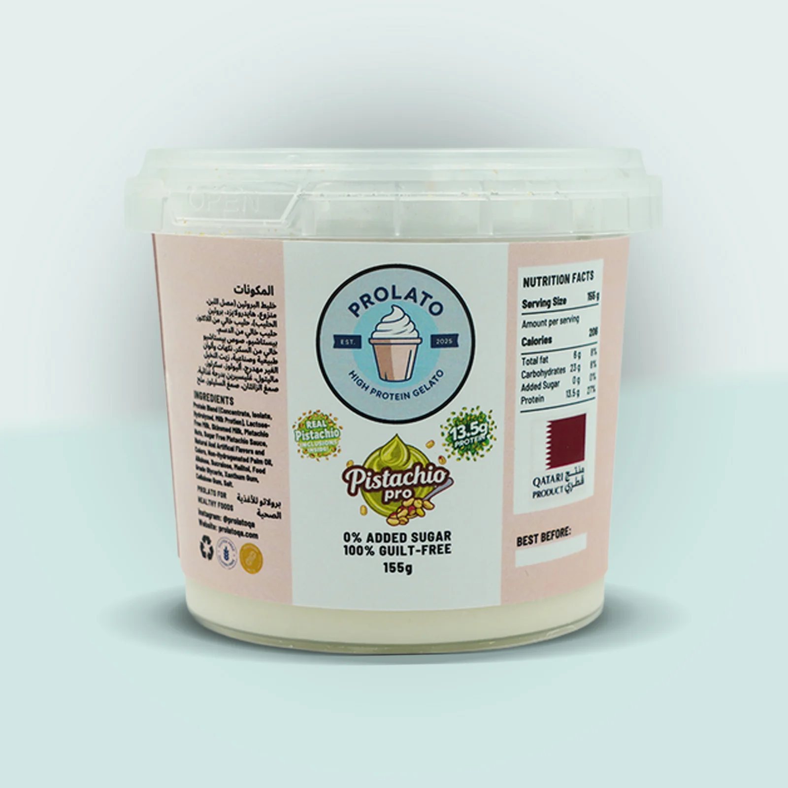 Prolato Gelato Ice Cream Pistachio