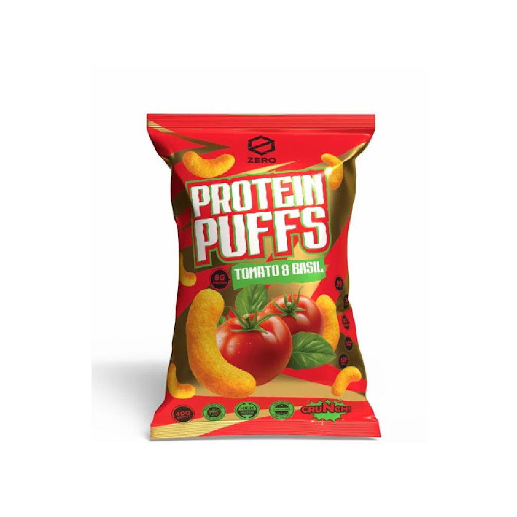 ZERO Protein Puffs Tomato & Basil 40 gm